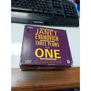 Janet Evanovich Three Plums In One Gift Set 9 CDs Audiobook New Sealed